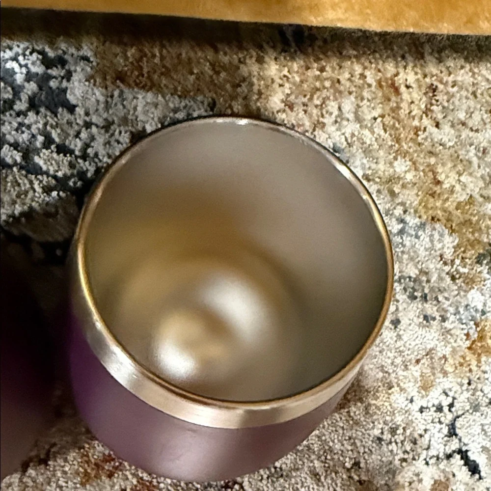 Yeti Wine Tumblers in Deep Purple with Clear Lids - Picture 2 of 3
